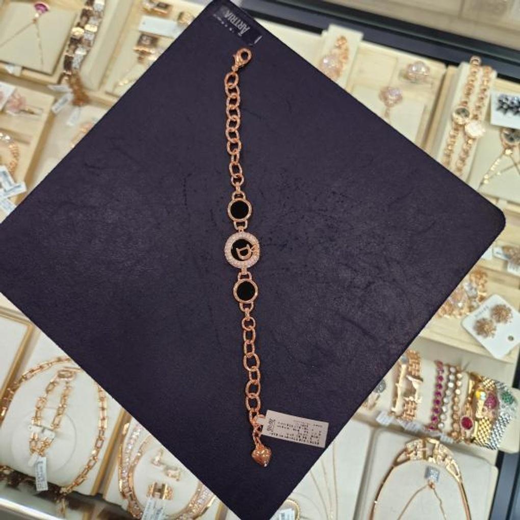 Atria Onyx Circle Chain Bracelet SEYBADG0002PKF