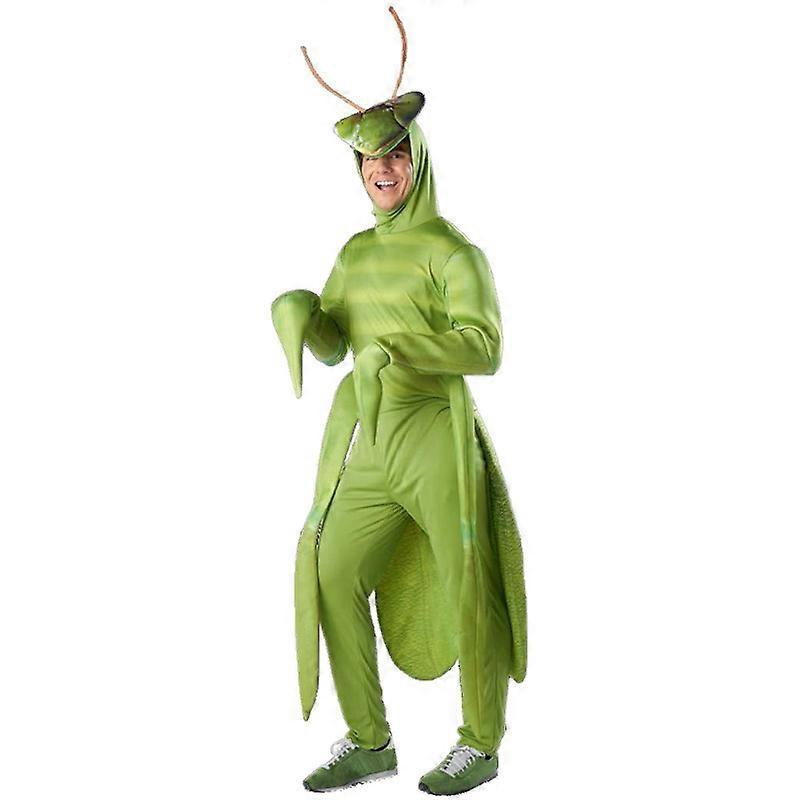Costume Mantide Religiosa per Uomini Donne Adulti Insetto Insetto Travestimento