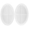 Epoxy Resin Casting Fruit Tray Mold Silicone Decorative Tray Plate DIY Mold Accessory