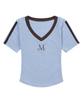 MUCENT Binding Track Line Ribbed Short Sleeve Tee (3 Colors)