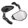 SZYUMO Carbon Fiber Motorcycle Rearview Universal for Scooters and Easy Left and Right Set Mirrors, 8mm/10mm, Fit, Motorcycles, Installation,