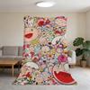 Decke Super Art M-Murakami-ES Warm Bequem Plüsch T-TakashiS-ES Überwurf Kindermode Zuhause Sofa Schlafzimmer Geschenk