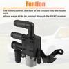 Car GM DG1Z18495A Engine Heater Control Valve Solenoid for Ford Edge 2.0L 2013-2014 for Ford Taurus 2.0L 2013-2018 for Lincoln MKX 2.0L 2013-2015