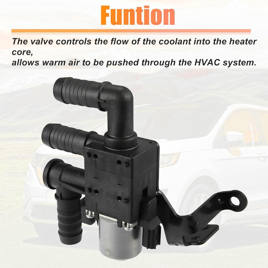 Car GM DG1Z18495A Engine Heater Control Valve Solenoid for Ford Edge 2.0L 2013-2014 for Ford Taurus 2.0L 2013-2018 for Lincoln MKX 2.0L 2013-2015