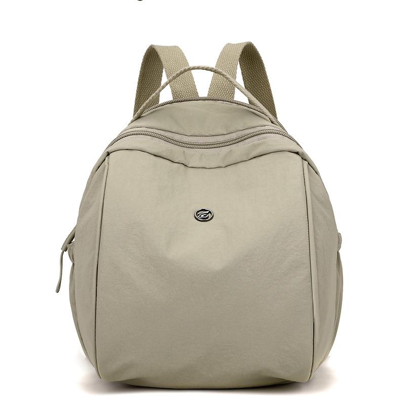 Double Shoulder Women's Bag Customized Commuter Small Backpack Outdoor Leisure Travel Hand Bag Women's Lightweight Student Schoolbag