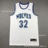 Minnesota Timberwolves NBA Basketball Jersey Edwards 5 Gobert 27 Towns 32 Reed 11 Cotton Sports Fan Apparel