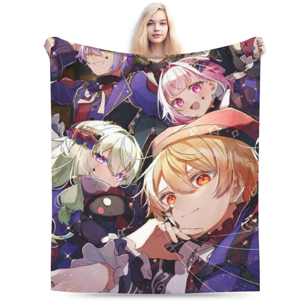 New Rui Kamishiro Blankets Ultra-Soft Fleece Wonderlands x Showtime Comfortable Throw Blanket Machine Washable
