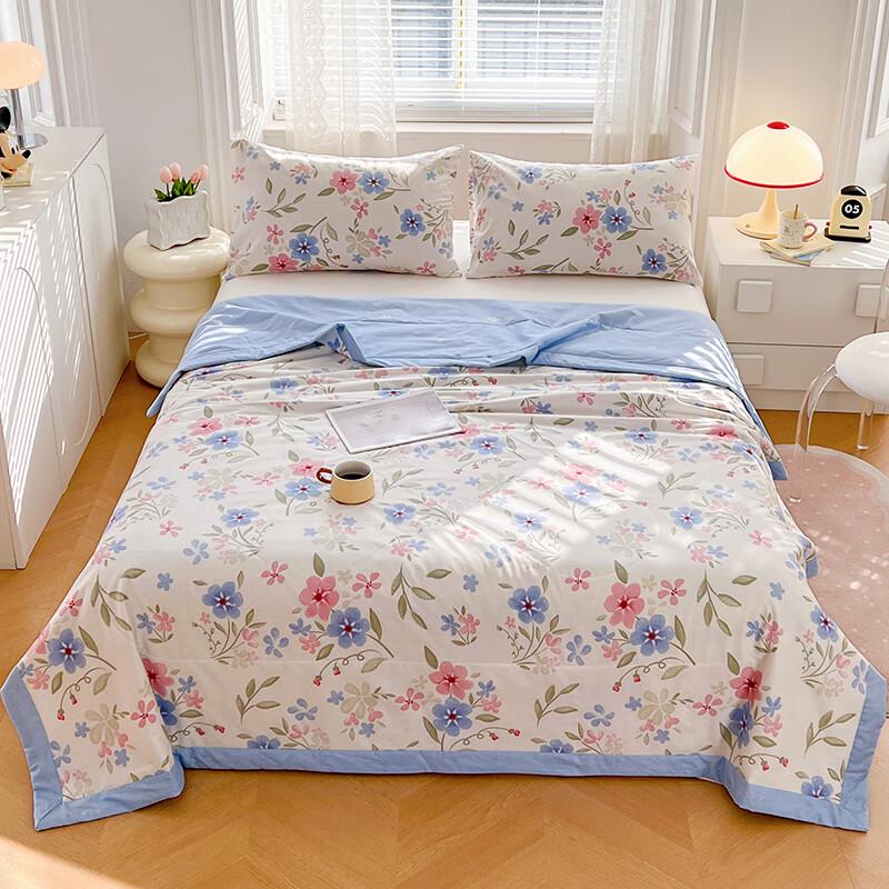 Grace All-Cotton Floral Summer Quilt 150*200cm