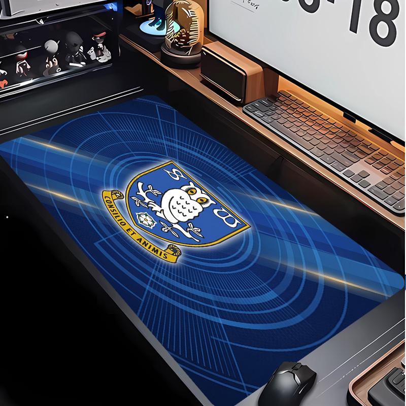 Sheffield Wednesday Football Pattern Mouse Pad Non?Slip Rubber Base Gaming Mousepad For Desk Office Home