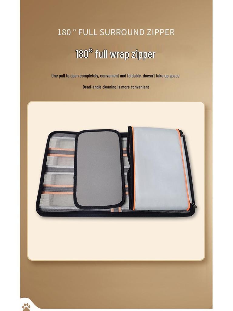 Transparente Atmungsaktive Modische Tragbare Haustiertasche Handtasche für Katzen und Hunde