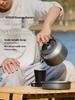 Large Capacity Outdoor Ultra-Light Aluminum Teapot Kettle, Portable 1.8L Camping Coffee Pot