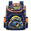 Kids School Backpack Grades 1-2 3D Hardshell Cartoon Design Lightweight Oxford Fabric With Reflective Safety Stripes
