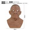 Long Hair Beautiful Woman Funny Character Hood Masquerade Live Face Mask Halloween Party Spoof Props