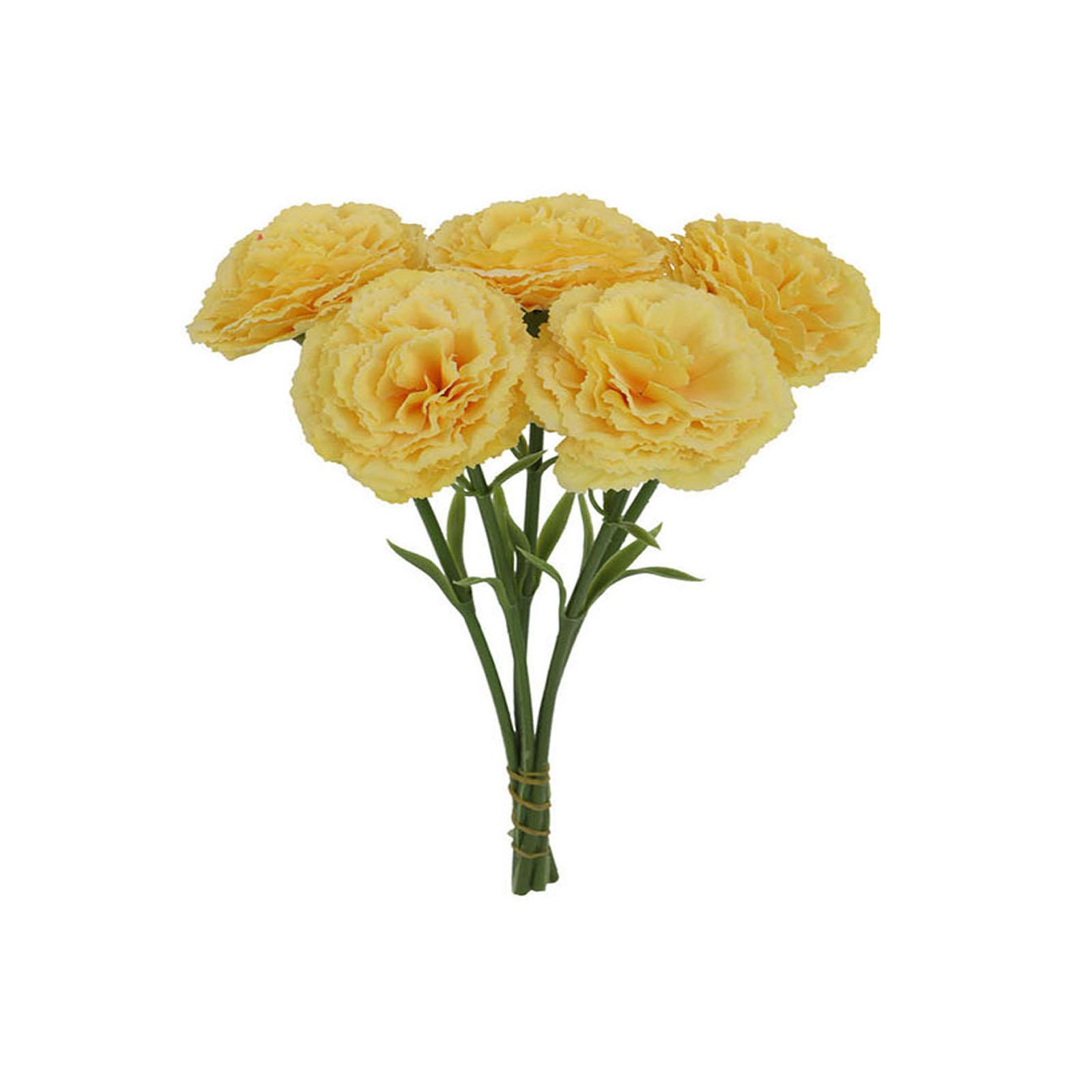 

Искусственные цветы, Украшение для дома, Ограждение для внутреннего дворика, Бонсай, Искусственные цветы One Size жёлтый