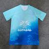 Mens Bamboo Fiber Short Sleeve Soccer Jersey Adult Football Training Match Wear In Purple Blue Pink Light