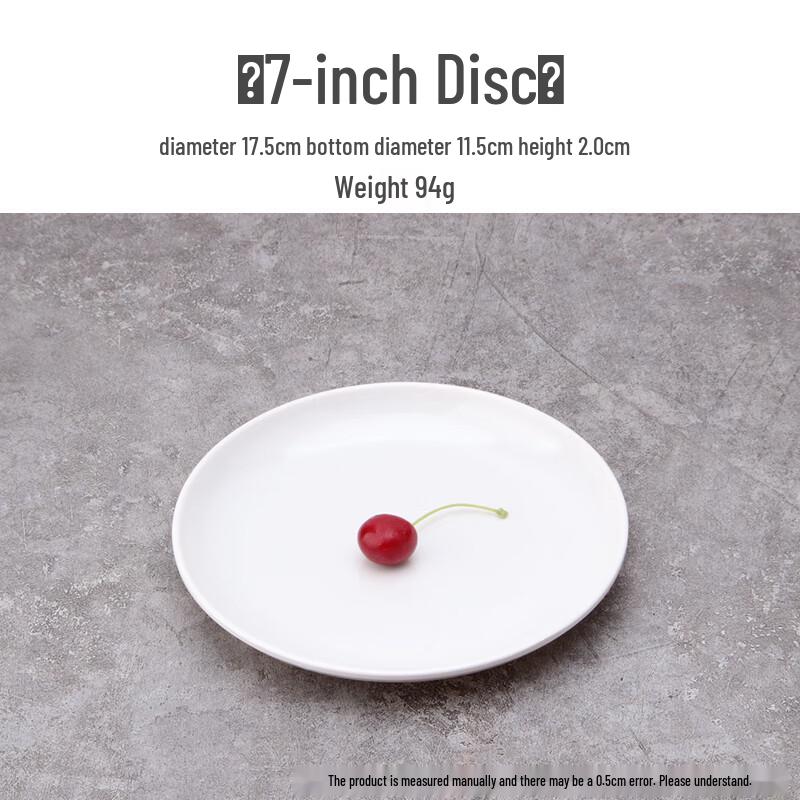 Melamine Round Dinner Plates