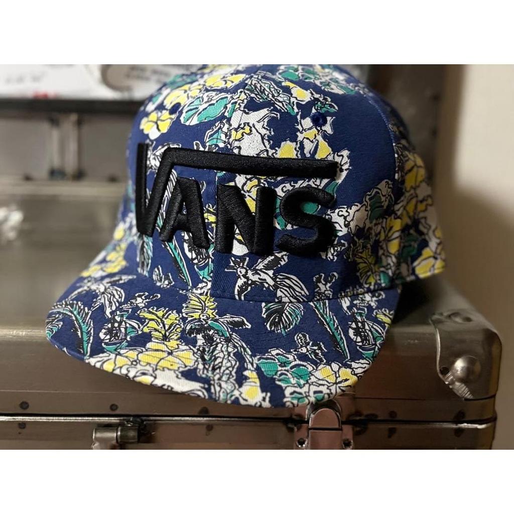 Used SLY VANS collaboration baseball cap floral pattern