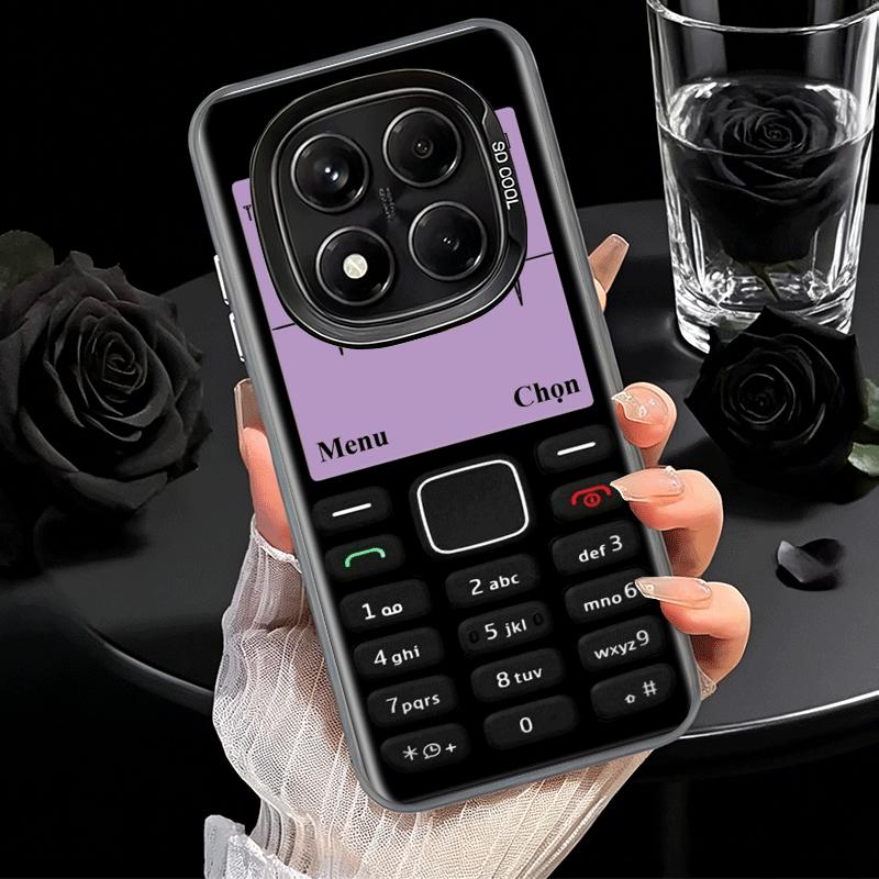 Funny Retro Callphone Shockproof Phone Case for Xiaomi Redmi Note 15 14 13 12 Pro Plus 11 11S 11T 5G Cover Anti Fall Fundas