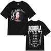 Singer Judeline Tour 2026 Fashion Graphics Tshirt Men Women Aesthetic Trend Tshirts Summer Casual High Quality Cotton Tshirts