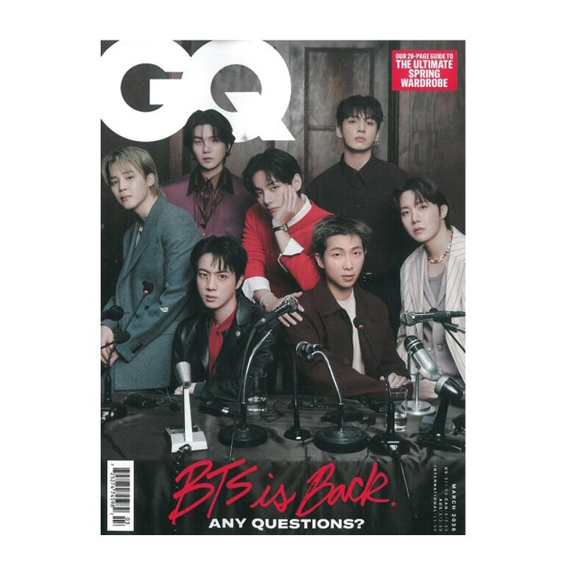 BTS GQ Marzo 2026 Edizione Speciale BTS