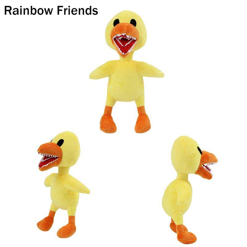 Rainbow Friends Yellow Duck Plush Toy Soft Stuffed Doll Perfect Kid's Gift