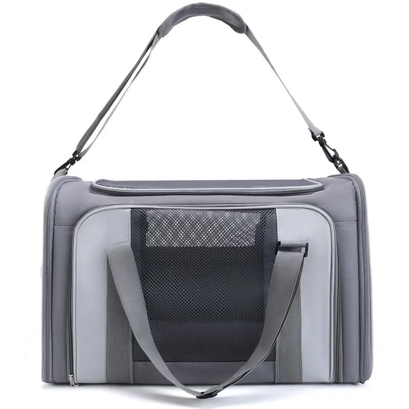 Cat Out Portable Shoulder Portable Pet Bag Large Space Breathable Cat Crossbody Pet Bags