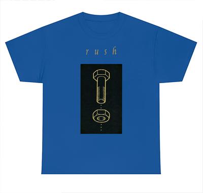 Rush Band Counterparts Album T-Shirt Blau Unisex Alle Größen S-5XL Unisex T-Shirt
