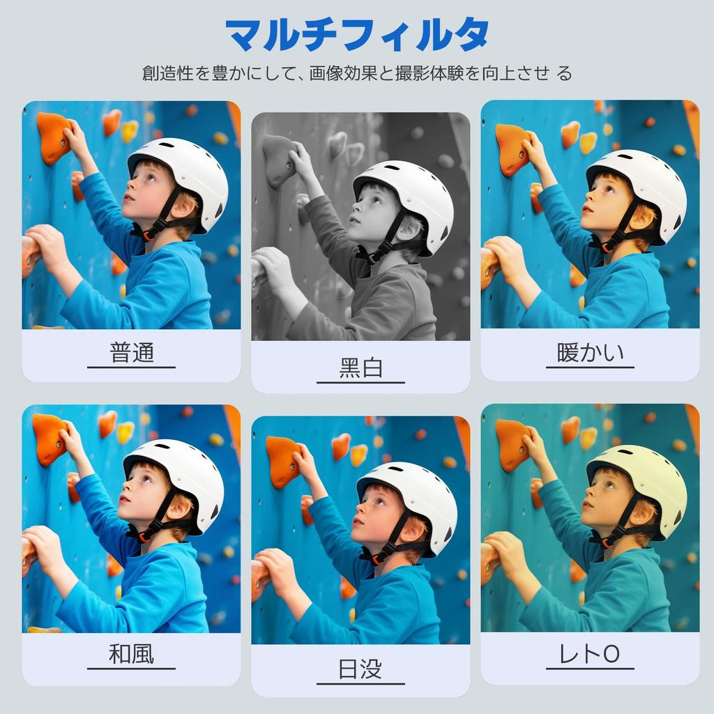 SRAR Digital Camera 4K 68MP Memory Card Included SD Card Professional 4K Video and 48MP High Resolution Photos Digital Camera OTG compatible for