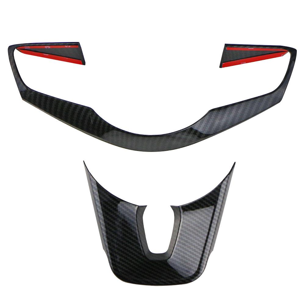 Pentru KIA Ceed Forte K3 Seltos XCeed Sonet ProCeed ABS Fibra de Carbon Autocolant Buton Volan Auto Capac Decorativ