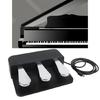 ABS-Kunststoff Universelles Sustain-Pedal Rutschfeste Basis Übungspedal Kunststofftextur für einfachen Transport Ideal für Musiker