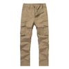 Cotton Canvas Single Pants Work Pants Casual Outdoor Work Pants with Multiple Pockets