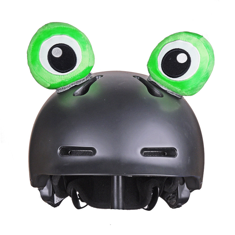 Cute Frog Eye Helmet Decor Motorbike Cycling Motocross Helmet Ornaments Decoration Headwear Stickers Motorcycle
