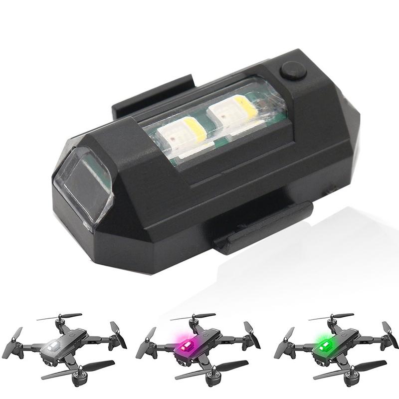Motorcycle LED RGB Warning Light For Car Universal FPV RC Drone With Strobe Lights RGB Tail Light Mini Signal Lamp Safety Lights