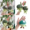 Cute Broccoli Plush Toy Vegetable Doll For Claw Machine Wholesale