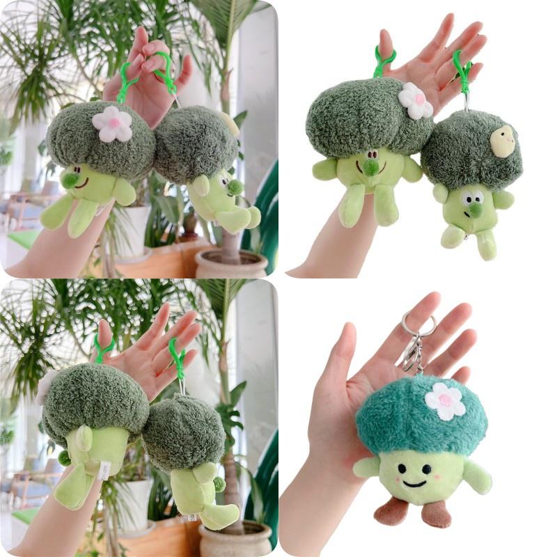 Cute Broccoli Plush Toy Vegetable Doll For Claw Machine Wholesale