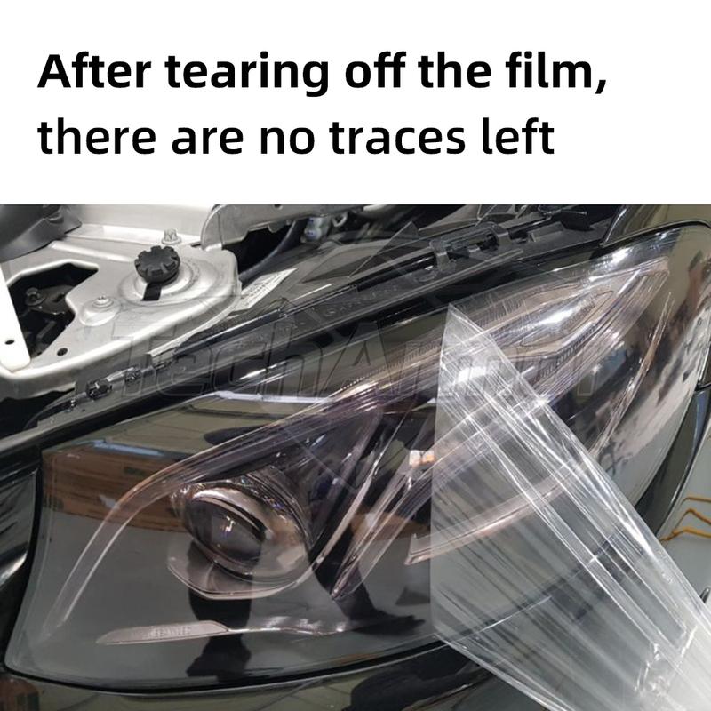 TPU Car Headlight Protective Film For Toyota RAV4 Hybrid 2019-2024 Transport & Smoke Anti-Scratch Auto External Accessories.