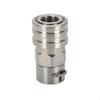 Hose Adapter with Retaining Pin Stainless Steel Pressure Washer Solid Metal PushtoConnect