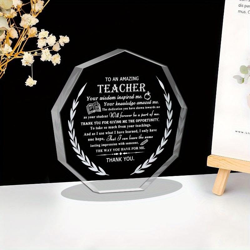 Unique Teacher Appreciation Gifts, Birthday and Retirement Gifts for Male and Female Teachers, Teacher's Day Appreciation Gifts