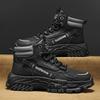 Men's Shoes Autumn 2024 New Men's Martin Boots Trendy Versatile Tooling Non-slip and Wear-resistant Desert Bumblebee Boots