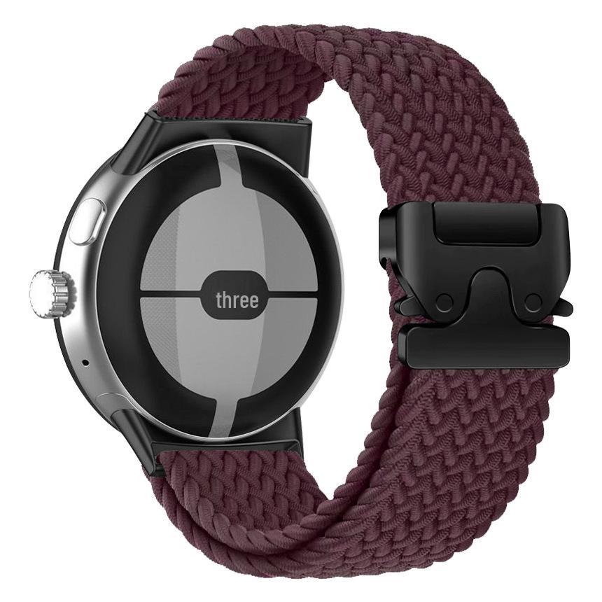 Braided Nylon Paracord Watch Band for Google 41MM/45MM