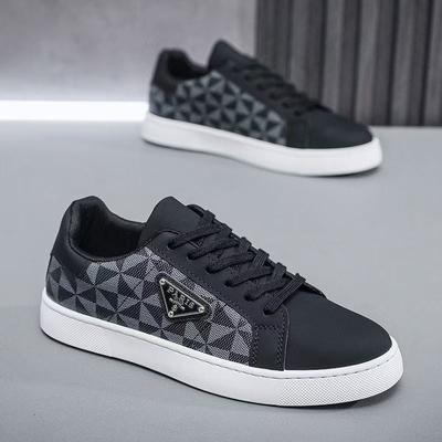 Heren veelzijdige ademende board schoenen vier seizoenen casual schoenen mode trend sportschoenen heren leren schoenen Britse herenschoenen