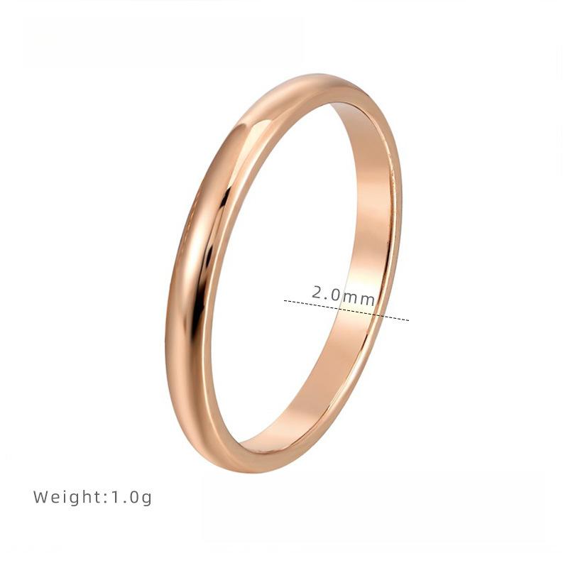 

Простое узкое гладкое кольцо, титановая сталь с гальваническим покрытием, кольцо на фалангу пальца для ношения в стопке, женское винтажное нишевое кольцо 9