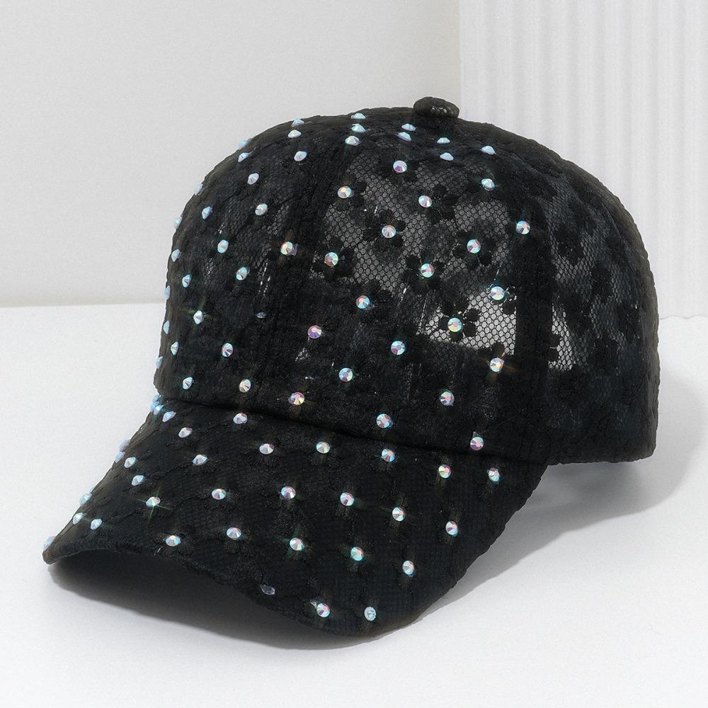 Hollow Floral Lace Breathable Baseball Hat Flower Embroidery Women s Hat Female Fashion