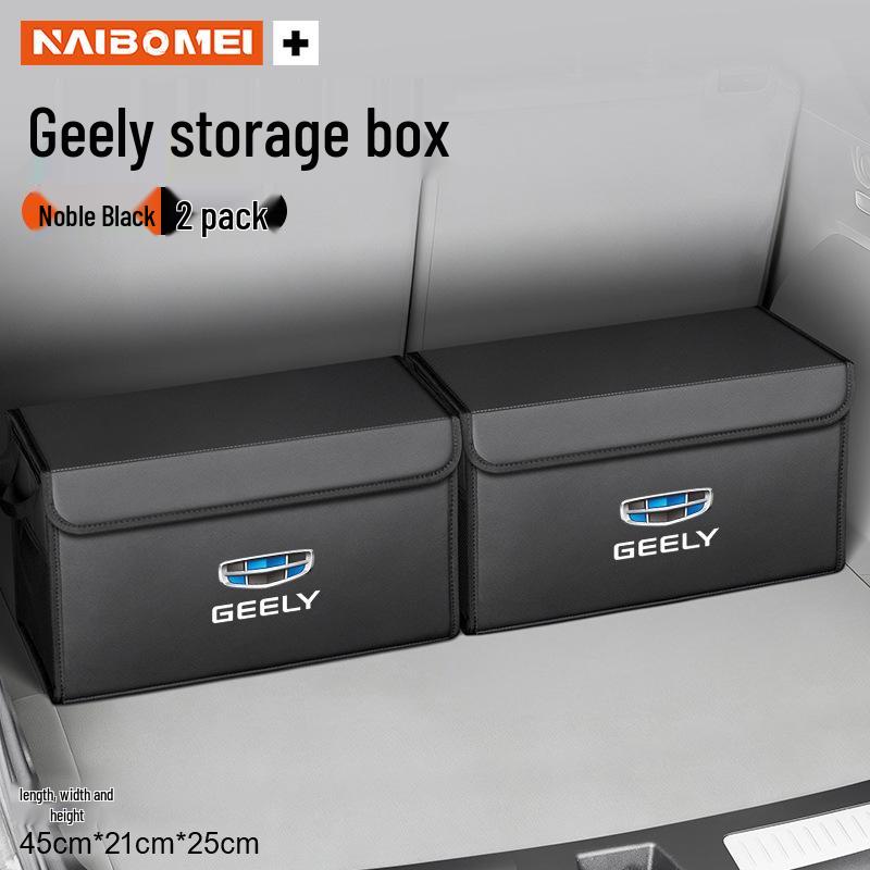 Geely Car Trunk Storage Box for Xingyue, Binyue, Emgrand, Borui, Haoyue, ICON Models