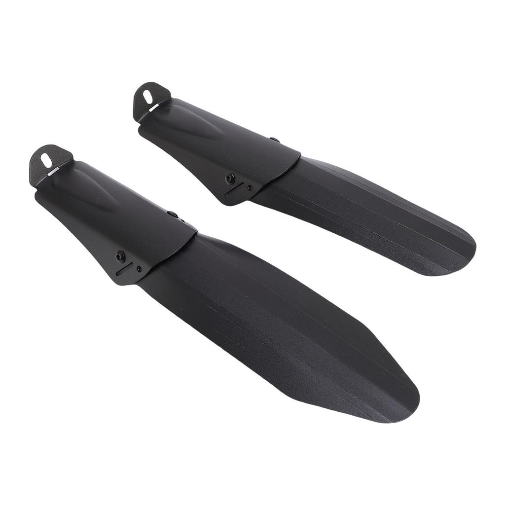 Folding Bike Mudguards Set Aluminum Alloy PP Nylon Waterproofing Telescopic Adjustable Front Rear Mud Flaps for 14 20