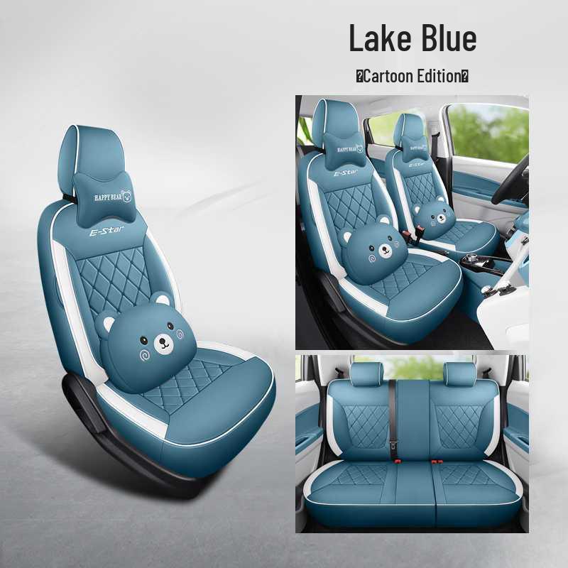 Benbenestar National Edition Full Coverage Colorful Car Seat Cushions and Covers