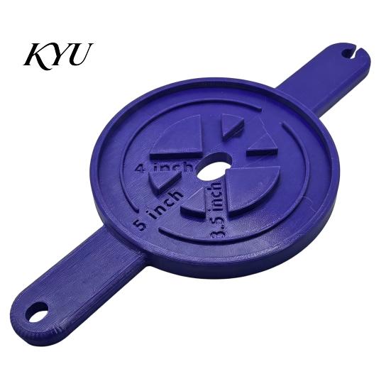 Ceramic Shaping Supplies Trimming Bat System for Pottery Wheel, Tool, 3.5Inch 4Inch Centering Tool 5Inch, 3D Printed Fixing Rim Shaper Studios
