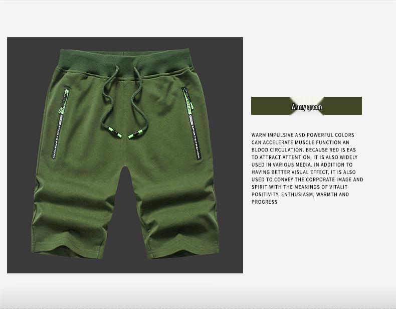 Men's Summer Knit Casual Shorts - Plus Size Sports Beach Pants