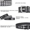 Studded Punk Y2K Goth Belt – Unisex Fashion Waist Accessory