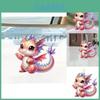 Charming Acrylic Dragon Pendant For Car Interior Cute Cartoon Design Decorative Accessory